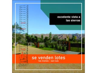 Foto 3 de VENTA DE  LOTES DE CAMPO DE  EN LOS MOLLES - SAN LUIS