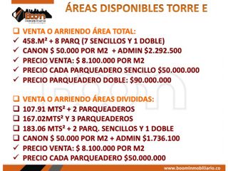 Foto 2 de *ARRIENDO VENTA OFICINAS 108 M2, 167 M2, 183 M2 EN NORTH POINT