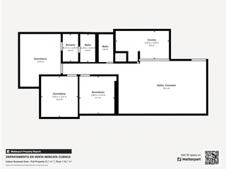 DEPARTAMENTO EN VENTA TORRES MEDITERRANEO CUENCA