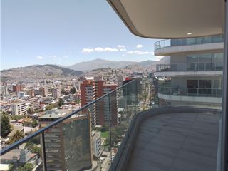 Gonzalez Suarez, Departamento en renta, 112 m2, 2 habitaciones, 3 baños, 2 parqueaderos