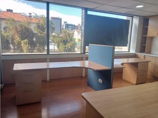 La Mariscal, Oficina en  Renta, 100m2, 4 Ambiente, 3 Divisiones, 1 Baño.