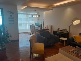 Venta dpto 2 dorm. Balcón-piso alto-generador. CC El Bosque- Colegio Los Pinos