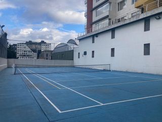 Venta dpto 2 dorm. Balcón-piso alto-generador. CC El Bosque- Colegio Los Pinos