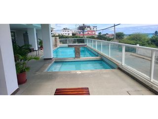 En venta hermoso departamento con vista al mar Urb Pedro Balda Manta