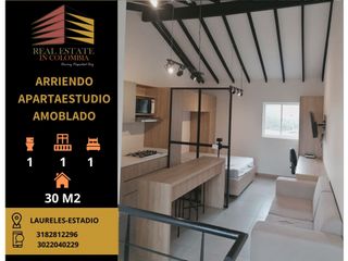 Foto 1 de Aparta-Estudio en Arriendo Amoblado-Medellín, cerca de la 70 y UPB