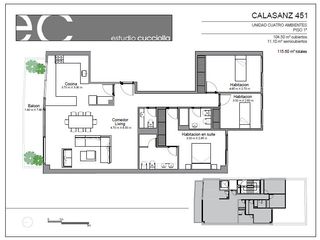 Foto 6 de Departamento en Venta de 4 ambientes en Construcción en Caballito