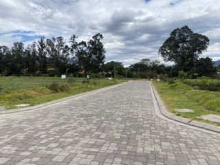 Terreno de venta ubicado en Tumbaco.  Dentro de Urbanización, Plano