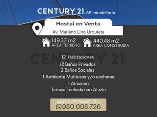 Hostal en Venta, San Antonio Moquegua