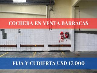 Foto 1 de COCHERA FIJA Y CUBIERTA EN VENTA EN BARRACAS