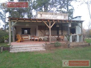 Foto 1 de Alquiler Semanal   Unica casa a orillas del arroyo gran parque , amoblada, parrilla fogon galeria  s/ predio de 3000 m2