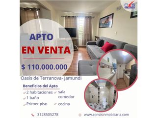 Foto 1 de VENTA DE APTO PRIMER PISO EN OASIS, JAMUNDI