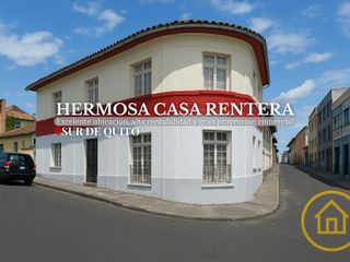 Foto 1 de Casa Rentera en Venta con locales comerciales, lugar estratégico, sector Chimbacalle - Sur de Quito