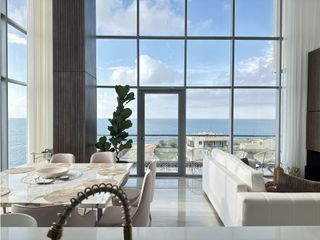 Foto 6 de SE VENDE ESPECTACULAR APTO  DUPLEX VISTA  FRENTE AL MAR EN BQUILLA