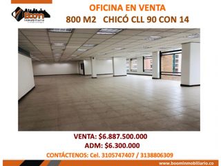 Foto 1 de *ARRIENDO O VENTA OFICINAS 800 M2 EN CALLE 90 -CHICO