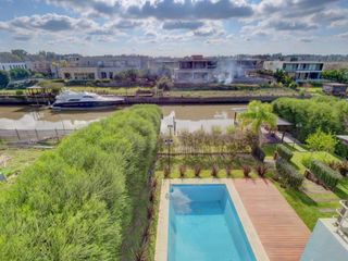 Foto 3 de Casa en venta y alquiler anual al rio, en barrio El Yacht, Nordelta, Tigre