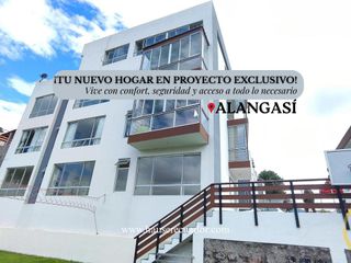 Foto 1 de Departamentos en Venta de 3 y 2 dormitorios, en conjunto con seguridad, sector Alangasí