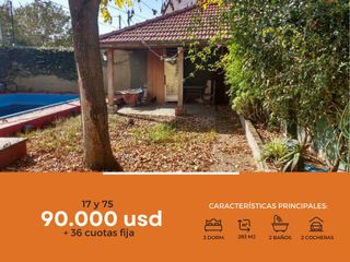 Foto 1 de Casa en venta - 3 Dormitorios 2 Baños - 283Mts2 - La Plata [FINANCIADO]