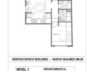 Foto 12 de Venta Departamento 3 ambientes con balcón y cochera en Nuevo Quilmes Externo -  Bernal