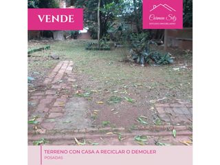 Foto 3 de TERRENO EN VENTA CON CASA A RECICLAR O DEMOLER