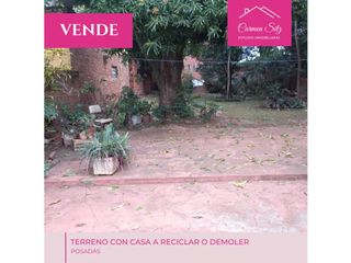Foto 4 de TERRENO EN VENTA CON CASA A RECICLAR O DEMOLER