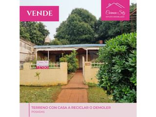 Foto 1 de TERRENO EN VENTA CON CASA A RECICLAR O DEMOLER