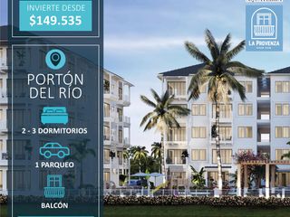 Foto 12 de Venta Depart con Vista Al Río, 2 Dorm, PB, Patio, Urb. Provenza  MFV-AQT-GYE