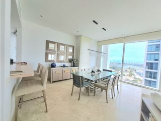 Foto 2 de Apartamento Bocagrande sobre la bahia