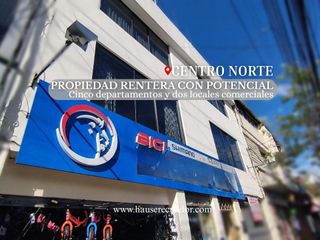 Foto 1 de Casa Rentera de Oportunidad, 5 departamentos y 2 locales comerciales, El Ejido, Quito