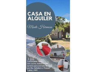 Foto 1 de ALQIILER DE CASA EN MONTE HERMOSO PARA 4 PERSONAS