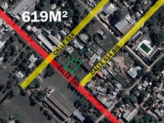 Foto 1 de Terreno en venta - 619Mts2 - San Carlos, La Plata