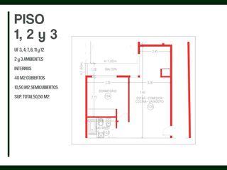 Foto 9 de Departamento 2 amb.  - Villa Urquiza