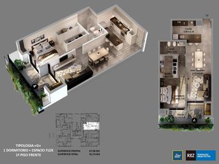 Foto 180 de VENTA | Departamento  1 1/2 dorm | En General Paz | CASANOVA 5