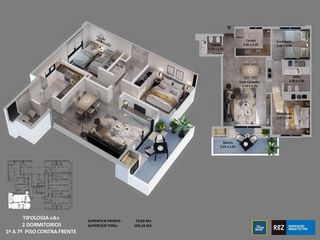 Foto 162 de VENTA | Departamento  1 1/2 dorm | En General Paz | CASANOVA 5