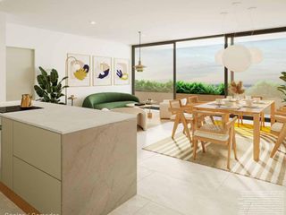 Foto 7 de Venta de Increíble Estudio con balcón. Piso 21. En Puerto Santa Ana – Guayaquil. The Hills