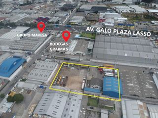 Foto 2 de Venta o Renta Galpón en Terreno de 4000m2. Industrial Alto Impacto i3. Carcelén Industrial