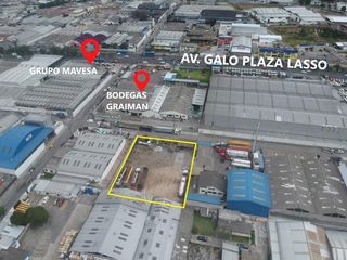 Foto 3 de Venta o Renta Terreno de 2000m2. Industrial Alto Impacto i3. Carcelén Industrial