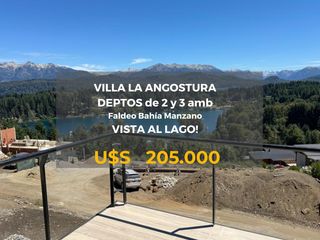 Foto 1 de VENTA Departamento - Faldeo Manzano- 2 AMB con Vista al Lago!