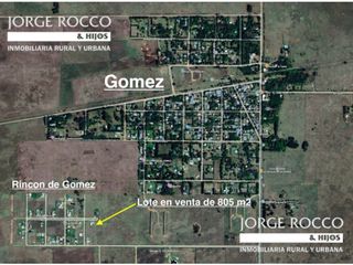 Foto 1 de Lote en venta en Gomez (Brandsen). Barrio Rincon de Gomez