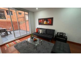 Foto 2 de Arriendo Apartaestudio Amoblado con Terraza en Santa Bárbara Bogotá