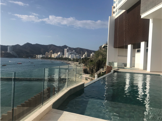Foto 21 de ARRIENDO APARTAMENTO AMOBLADO PRIMERA LINEA DE PLAYA - RODADERO SUR