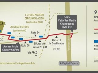 Foto 3 de Terreno en venta - 1126 mts2 - Medal Country club