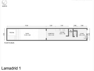 Foto 12 de PH en  venta 3 ambientes al frente con Jardin y pileta.