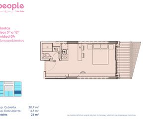 Foto 32 de Coliving PEOPLE - Departamento 2 amb al frente en venta - San Telmo