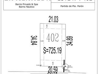 Foto 17 de Venta • Lote en etapa 2 • Frente al House • Barrio la Alameda
