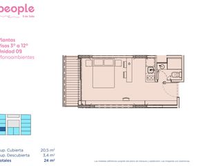 Foto 29 de Coliving PEOPLE - Departamento 2 amb al frente en venta - San Telmo