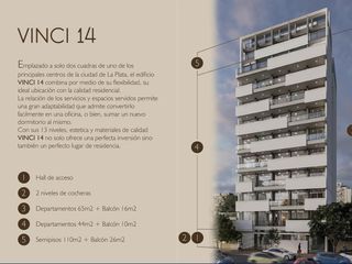 Foto 2 de Departamento en venta, fideicomiso, Calle 14 entre 59 y 60, La Plata