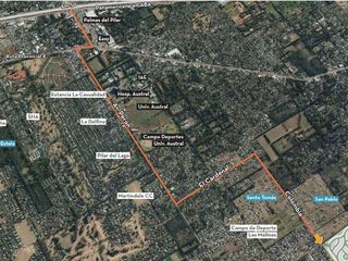 Foto 4 de Terreno en venta - 601 mts2- Pilar Del Este