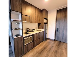Foto 11 de Arriendo Apartaestudio Chico con Balcón Exterior 37 m2
