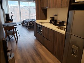 Foto 10 de Arriendo Apartaestudio Chico con Balcón Exterior 37 m2