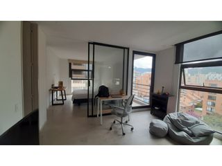 Foto 1 de Moderno apartamento con balcón para arriendo en Chicó